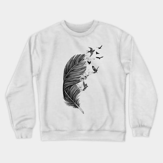 Fly Away Crewneck Sweatshirt by rcaldwell